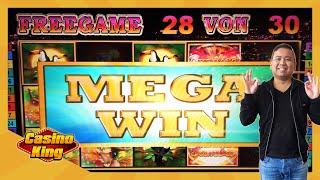 30 FREE GAMES & Mega WIN on Brazilian Samba Slots! [Day 10 - Slots Challenge 2]