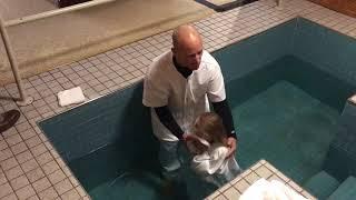 Christian Water Baptism In The Name Of Jesus Christ At Branham Tabernacle By Associate Pastor