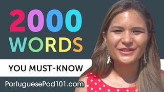 2000 Words Every Portuguese Beginner Must Know