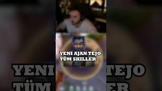 YENİ AJAN TEJO TÜM YETENEKLER #valorant