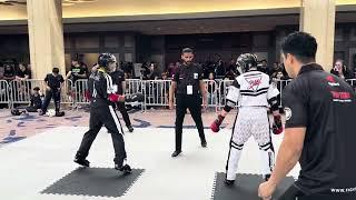Sebastian Villanueva vs William Babbs 15-17 Boys Open Weight Sparring - Battle of Atlanta 2025