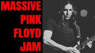 MASSIVE Live Pink Floyd Style Jam | Guitar Backing Track (E Minor)