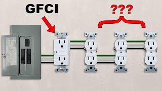 How to Wire a GFCI Outlet - What's Line vs Load? - Electrical Wiring 101