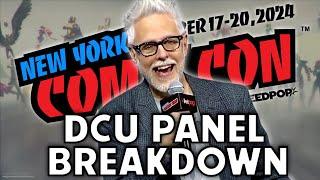 DC Studios NYCC Update -  James Gunn Talks Superman Supergirl Lanterns and WHATS CANON