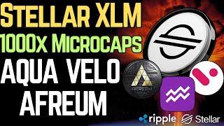 XLM DeFi HIDDEN GEMS can 1000x (AQUA, VELO, AFREUM)