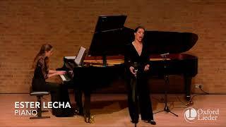 Helena Ressurreição & Esta Lecha at the Oxford Lieder Festival 2021