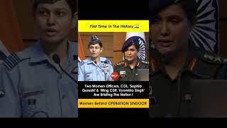 Women lead history! Salute to heroes! #OperationSindoor #IAF #IndianArmy #WomenInUniform #Pride