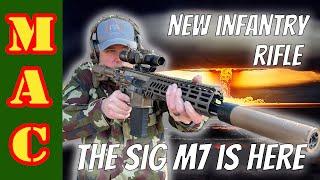 The Controversial New Civilian Legal Sig M5 - M7 Infantry Rifle.