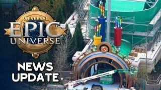 Epic Universe News Mega Update — NINTENDO PORTAL, FIRE EFFECTS, & FINAL CONSTRUCTION PROGRESS 2024