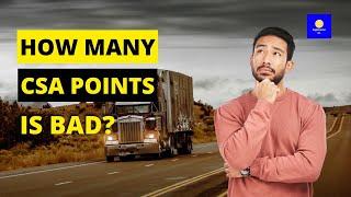 How Many CSA Points Is Bad?  How to Understand and Improve Them in (2024)