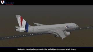 V-Prep: A320 Circling Approach