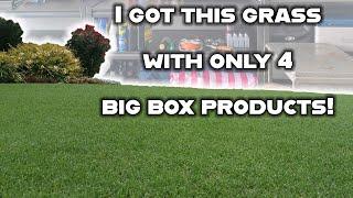 You only "NEED" 4 products to easily have a beautiful, green lawn. Basic lawn care tips on a budget!