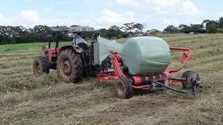 Emplasticador KUHN RW1410 + Tractor SAME Explorer SP / SATURNIA COSTA RICA