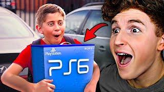 Kid gets the WORLD'S FIRST PS6..