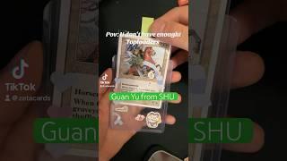Guan Yu Magic the Gathering Card no #guanyu #mtgrares #magicthegathering tcg dynasty warriors