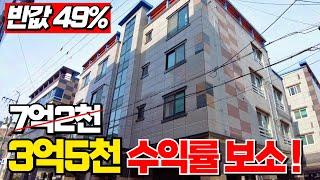 반값경매투자 7억다가구 현재가 3억5천 확실한 월세수익