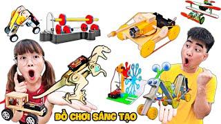 Gấu Đỏ TV - Cuộc Thi Sáng Tạo Làm Đồ Chơi STEM - Ai Làm Đẹp Nhất ?