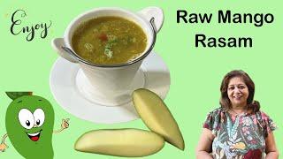 Raw Mango Rasam | Mamidikaya Rasam | Manga Rasam
