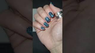 Lily and fox nail wrap manicure