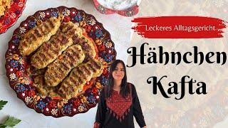 Hähnchen Kafta (Orientalische Frikadellen) aus der Pfanne