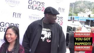 Senyo Amoaku at the Gods Not Dead 2 Premiere at Directors Guild in West Hollywood