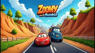 Zoomy the Car & Rumble the Truck: A Fun Teamwork Adventure | Kids Rhymes & Stories