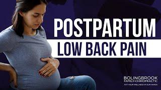 Postpartum Low Back Pain