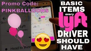 Lyft Driver-Basic items every 5-Star Lyft driver needs