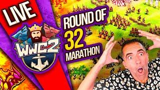 DAUT on Wandering Warriors Cup 2 Round of 32 BIG MARATHON #ageofempires2 #aoe2 (26-11-24)