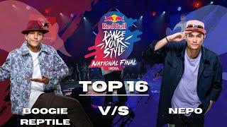 Boogie Reptile Vs Nepo - Red Bull Dance Your Style India Finals 2024 (Top 16)