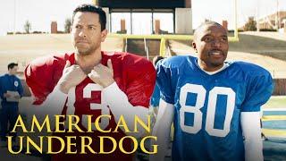 'Kurt Tries Out for the Rams' Scene | American Underdog