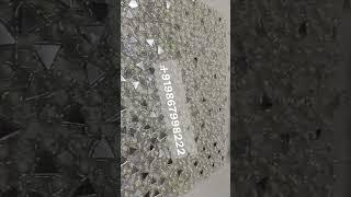 crystal work pura white George wrapper fabric #georgefabric #lacefabric #lace #nigerianwedding