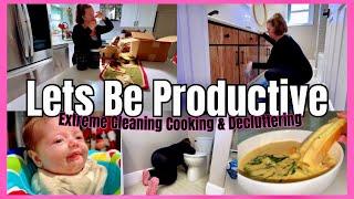 Messy House to Happy Home: A Mom of Four's Cleaning & Cooking Challenge! Clean with me motivation