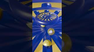  Mind-Bending Motion Illusion!  (Blender Animation) #OpticalIllusion #BlenderMagic #AnimationLoop