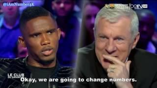 Samuel Eto'o on Pep Guardiola (2014) - FULL INTERVIEW with English Subtitles