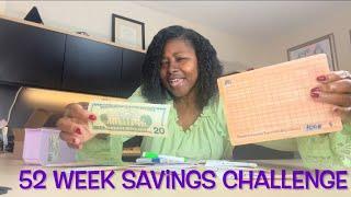 Saving Money For Emergency Fund |Saturday 52 Week Savings Challenge