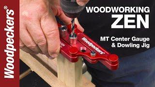 Find Your Center With MT Center Gauge & Doweling Jig | Deep Dive | Woodpeckers Tools