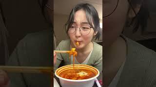 tteokbokki mukbang asmr!