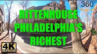 WALKING 360° Philadelphia's RICHEST Neighborhood 4K