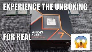 Ryzen 7 9700X Unboxing Experience