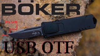 A Flash Drive or a Surprise! Boker Plus USB OTF!