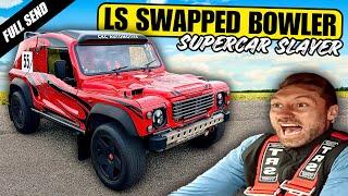 INSANE! LS V8 SWAPPED BOWLER WILDCAT - SPINNING ALL 4 WHEELS