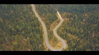 Austria Bad Kleinkirchheim, St Oswald, Turracher Höche drone footage