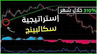 استراتيجية تداول ناجحة 310% أرباح خلال شهر واحد 
