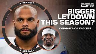 Stephen A. explains why the Cowboys’ season is a bigger DISAPPOINTMENT than the Eagles | First Take