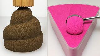 Very Satisfying and Crunchy ASMR 251 Kinetic Sand