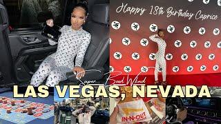 LAS VEGAS VLOG | Super Bowl Weekend, Capri's Bday Bash, Exploring Vegas, Night Life & More!