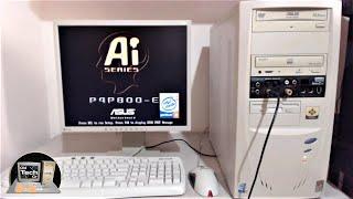 Plato PC Pentium IV 3.00Ghz HT Start Windows XP Professional in the Year 2024 - Short Video