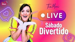 SÁBADO DIVERTIDO com Tia Mori #liveinfantil #musica #musicalizacaoinfantil