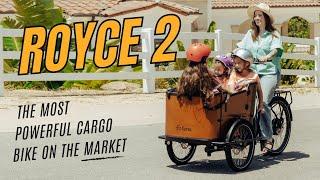 Discover the Ferla Royce 2.0: The Best Cargo Bike for Family Adventures!